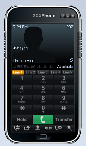 call pickup in issabel 2